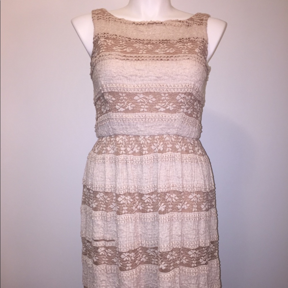 Boho lace Ronnie Nicole dress